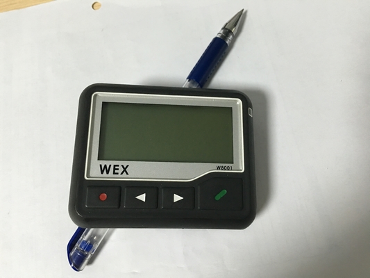 Alphanumeric Pager 25KHz 512bps 5uV/M Mobile Pager Device