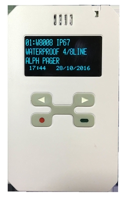 Wireless Restaurant Mobile Pager Device , Pocsag Paging Transmitter