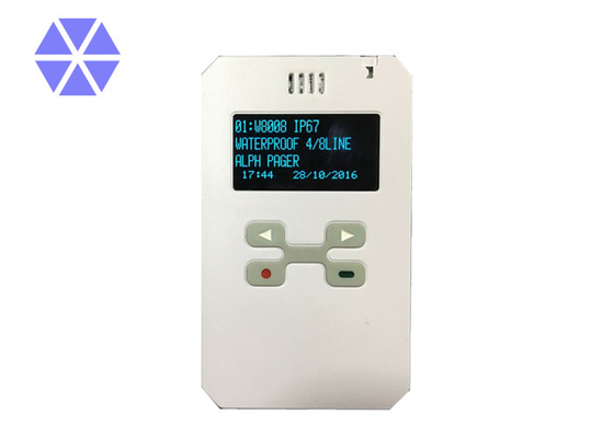 Thinnest IP67 Rated Pocsag Alphanumeric Pager 512bps / 1200bps / 2400bps