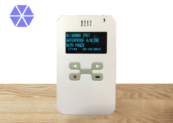 Economic Pocket Bell Pager Built In Alarm Function Multi Charger Available
