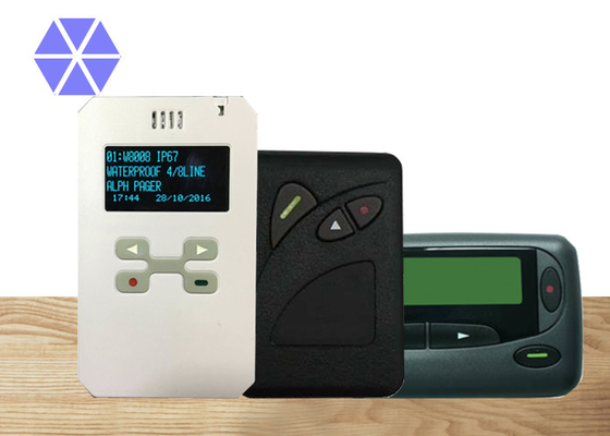 Durable Alphanumeric Hospital Pager , 25khz / 12.5khz Wireless Calling System