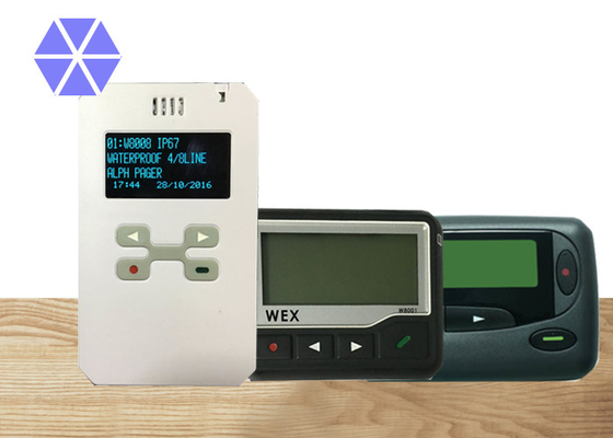 8 Musical Tones Waitress Pager System , Customer Pager For Restaurant / Hotel